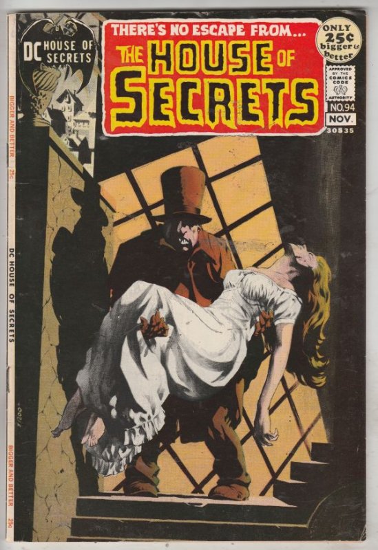 House of Secrets #94 (Nov-71) VF+ High-Grade 