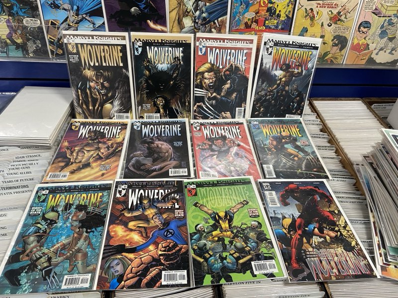 Marvel Comics: Wolverine Vol. 3 (2003) #1-90 Complete Set + Annual BAGGED BOARDE