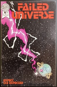 Failed Universe #1 (Marvel New Universe parody) - Blackthorne Publishing - 1986