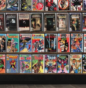 Huge Lot 150+ Comics with Warlord, Power Pack, Hawkworld, Green Lantern & More!