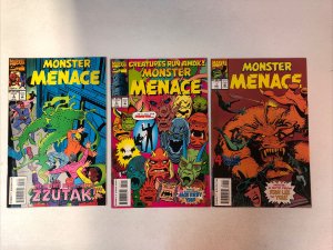 Monster Menace (1993) #1 2 3 (VF/NM) Set Steve Ditko art Marvel Monsters
