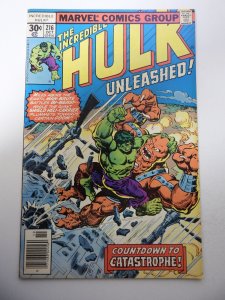 The Incredible Hulk #216 (1977) FN/VF Condition