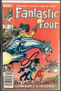 Fantastic Four #272 Newsstand Edition (1984, Marvel) 1st app. Nathaniel Richards