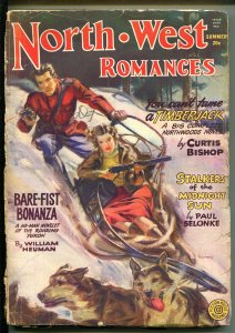 North West Romances-Summer 1944-RCMP-Mounties-Norman Saunders-VG