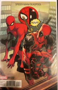 Spider-Man/Deadpool #1 Sliney Cover (2016) Spider-Man 