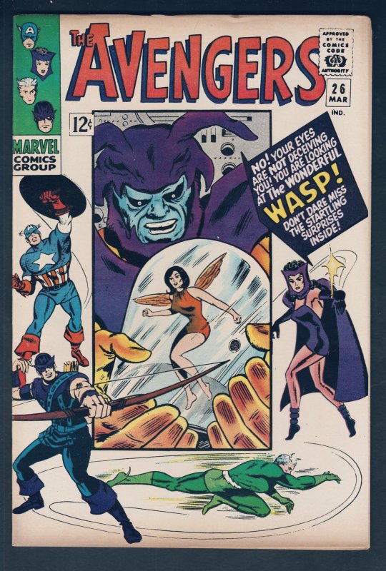 The Avengers #26 (1966) VF