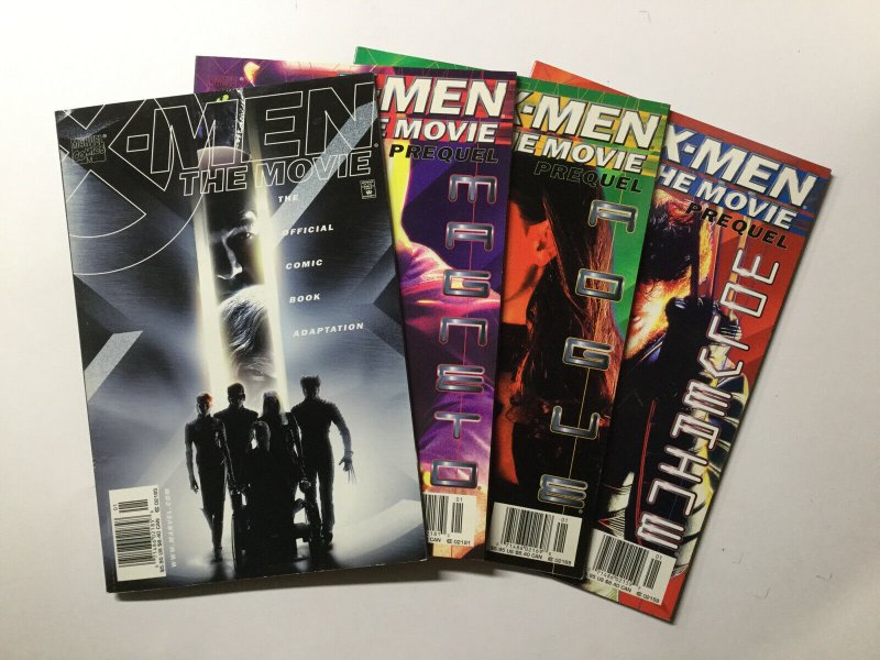 X-men The Movie Prequel Rogue Magneto Wolverine Tpb Lot Vf/Nm 9.0 Marvel