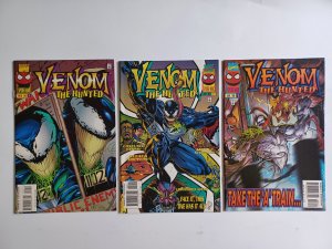 Venom The Hunted  #1 2 & 3 Complete Set - 1996 - NM