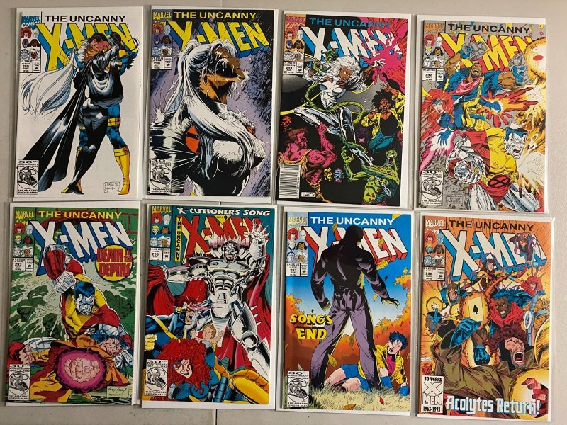 Uncanny X-Men lot #252-299 Marvel 1st Series (avg 6.0) 41 diff (1989 to 1993)