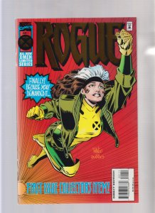 ROGUE #1 - 1st Solo Series - Foil Cover (9.2) 1995