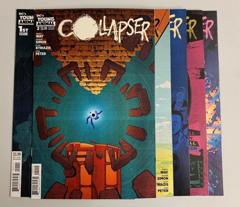 Collapser #1-6 Set (DC 2019) 1 2 3 4 5 6 Mikey Way Shaun Simon (8.5+) 