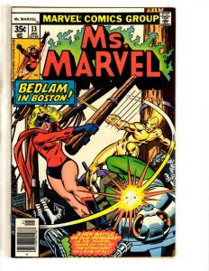 Lot Of 5 Ms. Marvel Comic Books # 11 12 13 21 22 Avengers Hulk Iron Man CR41