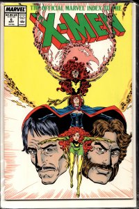 The Official Marvel Index to the X-Men #6 (1988) X-Men