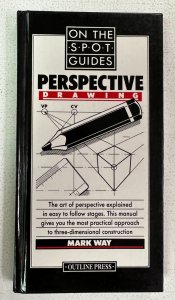 On The Spot Guides Perspective Drawing Mark Way Outline Press HardC 7.0 (1989)