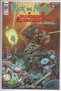 RICK and MORTY DUNGEONS & DRAGONS #1, FN/VF, Grandpa Oni Press from Cartoon 2022