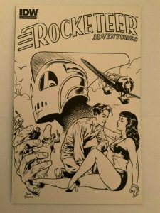 ROCKETEER ADVENTURES #2 SET OF FOUR COVERS COLOR AND SKETCH NEAR MINT.