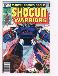 Shogun Warriors (1979) #7 Marvel Comic Book Giant Robots Monsters HH4 AD38