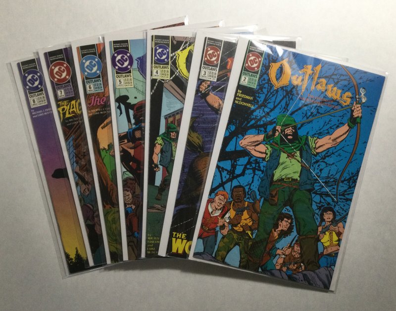 Outlaws 2-8 2 3 4 5 6 7 8 Lot Run Set Near Mint Nm Dc Comics