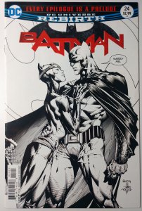 Batman #24 (8.0, 2017) Sketch Variant, Batman proposes to Catwoman