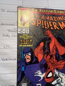 Amazing Spider-man #321 Marvel 1989 VF 8.0 Paladin, Silver Sable appearance