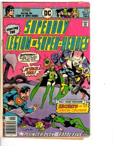 4 DC Comic Books Ghosts #12 Batman #499 Superboy & Legion #219 Sandman #56 JB3