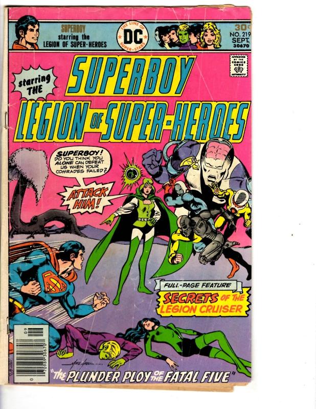 4 DC Comic Books Ghosts #12 Batman #499 Superboy & Legion #219 Sandman #56 JB3