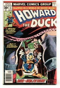 HOWARD THE DUCK #11 1977-MARVEL-FRANK BRUNNER-comic book