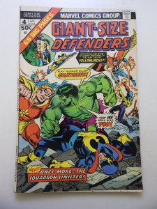Giant-Size Defenders #4 (1975) VG Condition