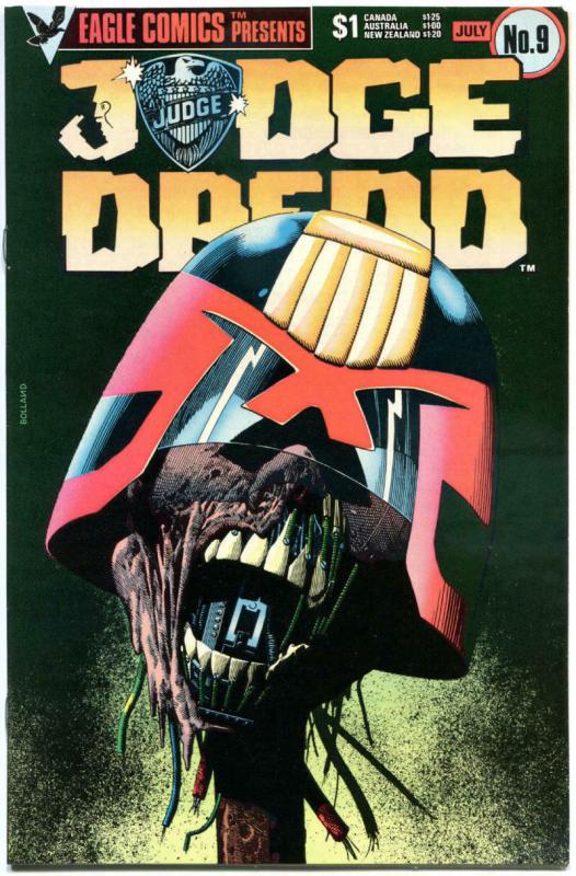 JUDGE DREDD #1 2 3 4 5 6 7 8 9, VF/NM, 9 issues, John Bolland, I Am the Law