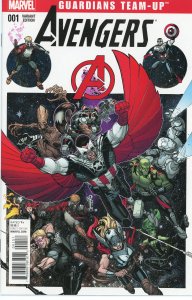 Guardians Team Up 1  9.0 (our highest grade)  Marvel Collector Corps Variant