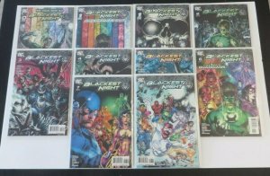 Blackest Night #1-8 Regular & Variant Covers Full Set + #0 & Directors Cut #1 DC