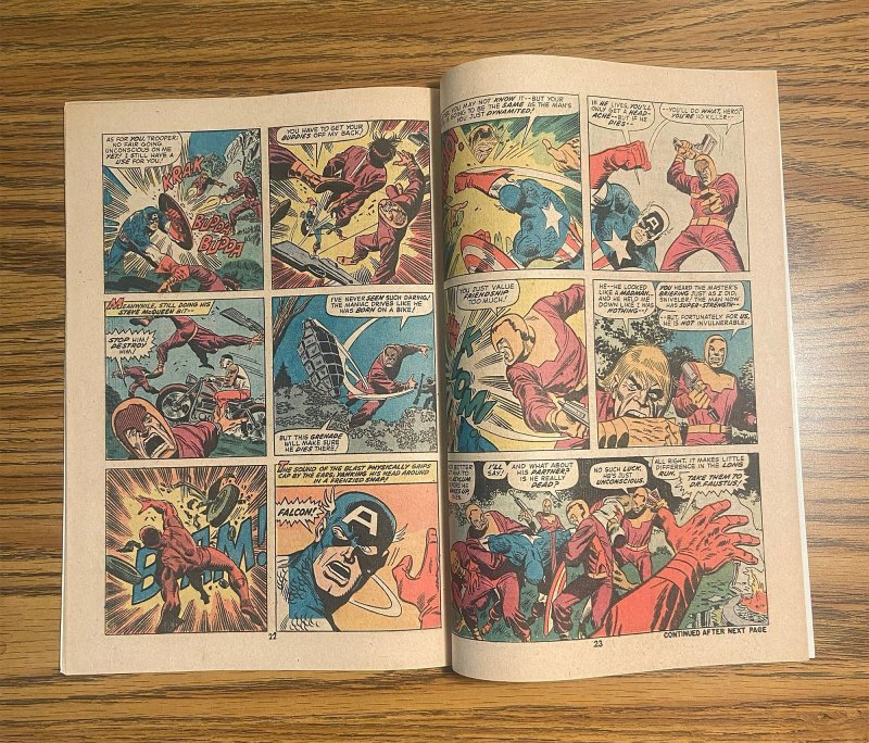 Captain America #161 (6.5 FN+) Steve Englehart , Sal Buscema Cover (1973)