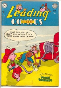 Leading #67 1954-DC-Peter Porkchops-Sheldon Mayer-Doodles Duck-firefighter co...