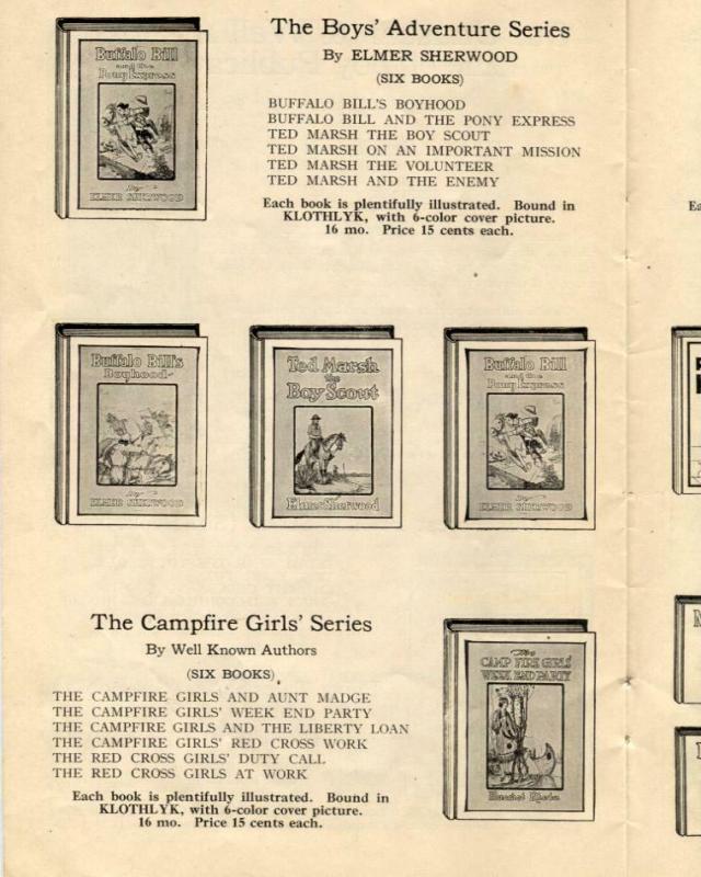 Whitman Publishing Company Book Catalog 1920