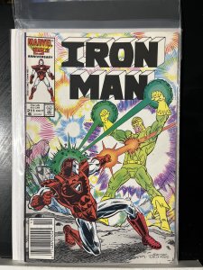 Iron Man #211 Newsstand Edition (1986)