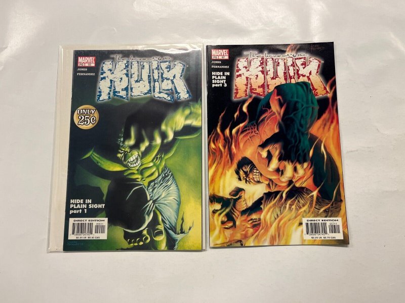 4 Incredible Hulk Marvel Comics Books #54 55 56 57 Jones 28 JW6