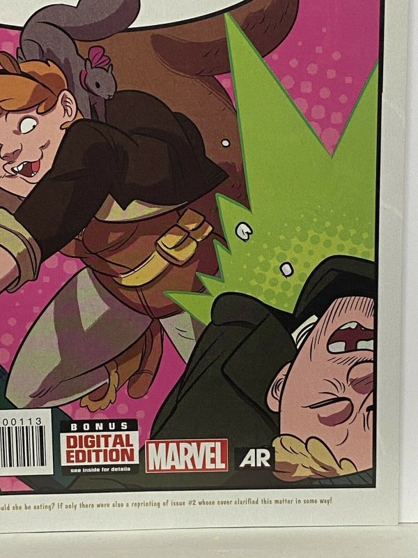 UNBEATABLE SQUIRREL GIRL #1 3RD PRINT 1st Solo Series 2015 NM Low Print Comics