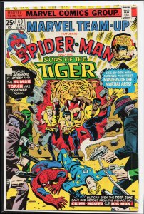 Marvel Team-Up #40 (1975) Sons of the Tiger