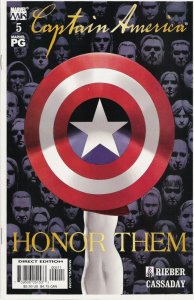 Captain America #5 (2002)  original owner 9.6-9.8