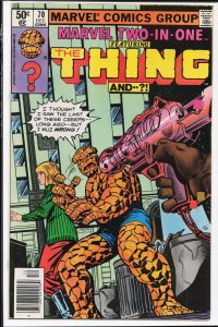 Marvel Two-in-One #70 (1980) Yancy Street Gang
