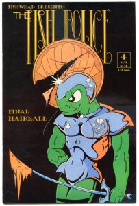 THE FISH POLICE #4, VF/NM, Fishwrap presents, 1985 1986, more in store