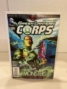 Green Lantern Corps #21  9.0 (our highest grade)  New 52!  2013