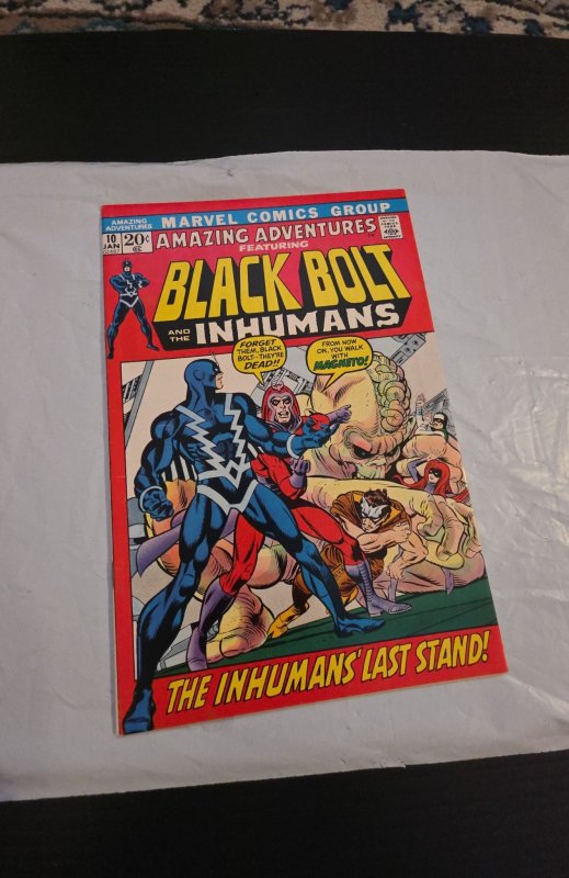 Amazing Adventures #10 (1972)Blackboard vs Magneto