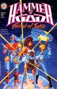 Hammer of God: Sword of Justice #1 VF ; First | Alien Raised by Hassidic Jews