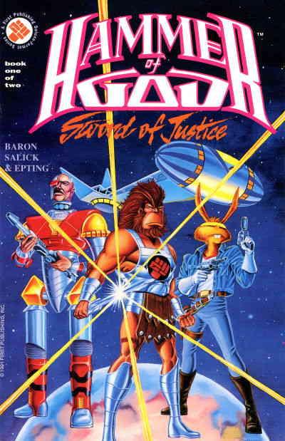 Hammer of God: Sword of Justice #1 VF ; First | Alien Raised by Hassidic Jews