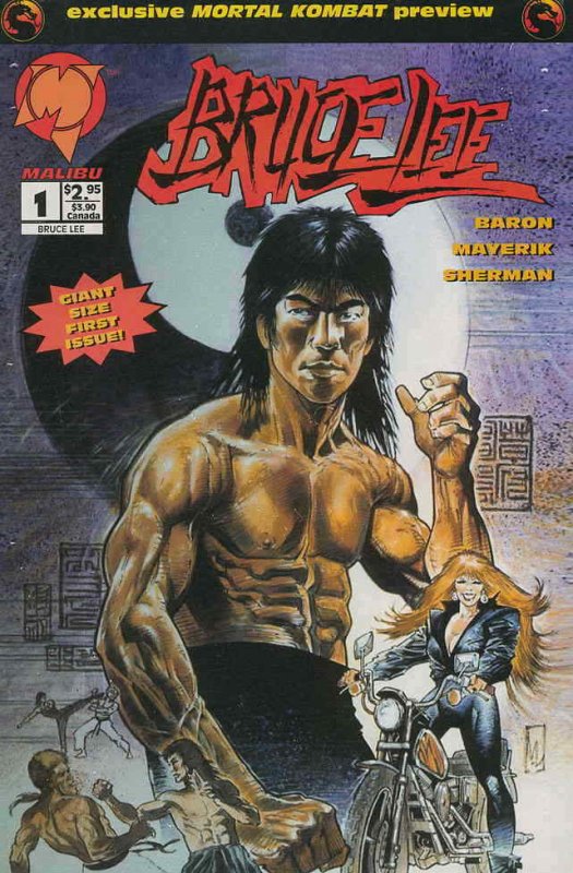 Bruce Lee #1 VF/NM; Malibu | we combine shipping 