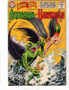 The Brave and the Bold #51 1964 PRICE DROP! FN/VF Pre-Dates Hawk 1 Aqua BEANTOWN