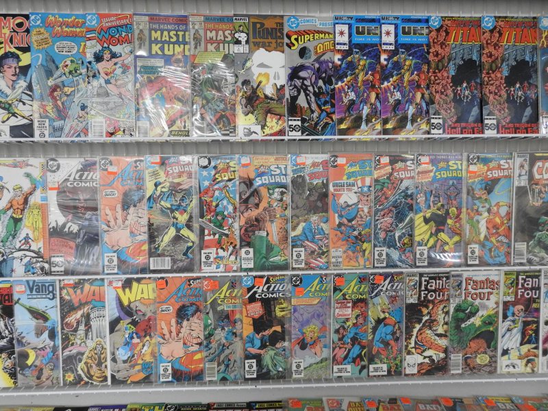 Huge Lot 170+ Comics  W/ Fantastic Four, Action Comics, +More! Avg FN/VF Cond