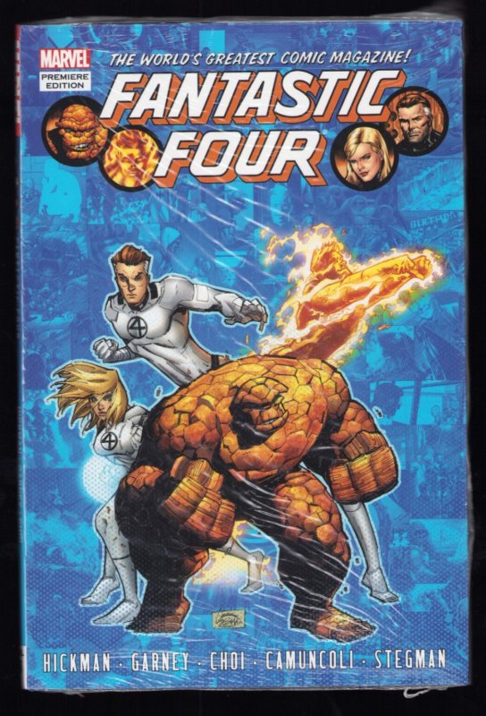 Jonathan Hickman's Fantastic Four HC Vol. 6 - Ryan Stegman Cover (9.2 ob) 2012