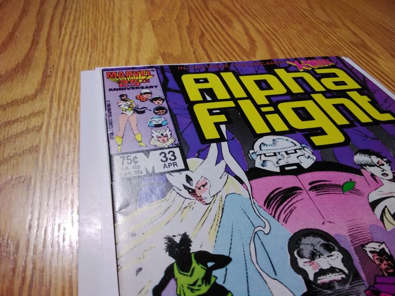 Alpha Flight #33 (1986) 1st Lady Deathstrike